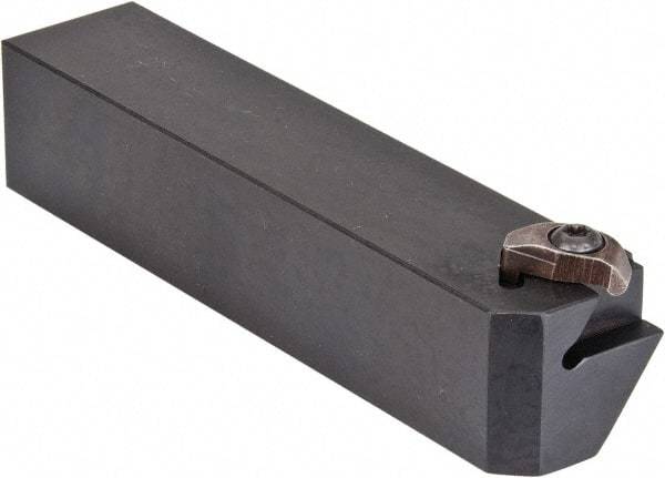 Kennametal - Internal/External Thread, Right Hand Cut, 1-1/4" Shank Width x 1-1/4" Shank Height Indexable Threading Toolholder - 6" OAL, N.4L Insert Compatibility, NE Toolholder, Series Top Notch - Exact Tool & Supply
