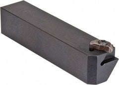 Kennametal - Internal/External Thread, Right Hand Cut, 1-1/4" Shank Width x 1-1/4" Shank Height Indexable Threading Toolholder - 6" OAL, N.4L Insert Compatibility, NE Toolholder, Series Top Notch - Exact Tool & Supply