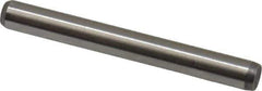 Made in USA - 1/8" Diam x 1-1/8" Pin Length 416 Stainless Steel Precision Dowel Pin - Passivated Finish, C 36-42 Hardness, 2 Beveled End - Exact Tool & Supply