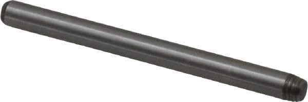 Made in USA - 1/8" Diam x 1-1/2" Pin Length 416 Stainless Steel Precision Dowel Pin - Passivated Finish, C 36-42 Hardness, 2 Beveled End - Exact Tool & Supply