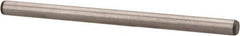 Made in USA - 1/8" Diam x 2" Pin Length 416 Stainless Steel Precision Dowel Pin - Passivated Finish, C 36-42 Hardness, 2 Beveled End - Exact Tool & Supply