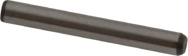 Made in USA - 5/32" Diam x 1-1/4" Pin Length 416 Stainless Steel Precision Dowel Pin - Passivated Finish, C 36-42 Hardness, 2 Beveled End - Exact Tool & Supply