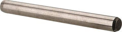 Made in USA - 5/32" Diam x 1-1/2" Pin Length 416 Stainless Steel Precision Dowel Pin - Passivated Finish, C 36-42 Hardness, 2 Beveled End - Exact Tool & Supply