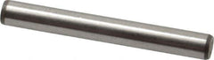 Made in USA - 3/16" Diam x 1-1/2" Pin Length 416 Stainless Steel Precision Dowel Pin - Passivated Finish, C 36-42 Hardness, 2 Beveled End - Exact Tool & Supply
