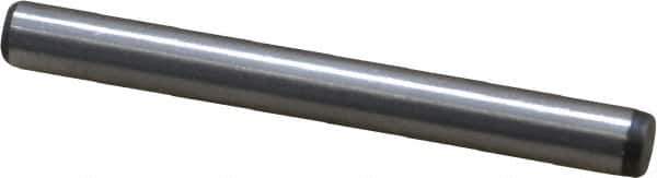 Made in USA - 3/16" Diam x 1-3/4" Pin Length 416 Stainless Steel Precision Dowel Pin - Passivated Finish, C 36-42 Hardness, 2 Beveled End - Exact Tool & Supply