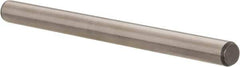Made in USA - 1/4" Diam x 3-1/2" Pin Length 416 Stainless Steel Precision Dowel Pin - Passivated Finish, C 36-42 Hardness, 2 Beveled End - Exact Tool & Supply