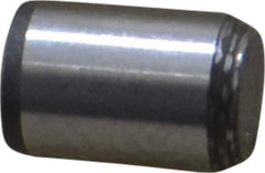 Made in USA - 1/4" Diam x 3/8" Pin Length 416 Stainless Steel Precision Dowel Pin - Passivated Finish, C 36-42 Hardness, 2 Beveled End - Exact Tool & Supply