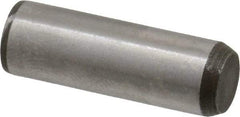 Made in USA - 1/4" Diam x 3/4" Pin Length 416 Stainless Steel Precision Dowel Pin - Passivated Finish, C 36-42 Hardness, 2 Beveled End - Exact Tool & Supply