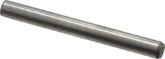 Made in USA - 5/16" Diam x 3" Pin Length 416 Stainless Steel Precision Dowel Pin - Passivated Finish, C 36-42 Hardness, 2 Beveled End - Exact Tool & Supply