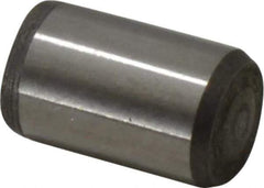 Made in USA - 5/16" Diam x 1/2" Pin Length 416 Stainless Steel Precision Dowel Pin - Passivated Finish, C 36-42 Hardness, 2 Beveled End - Exact Tool & Supply