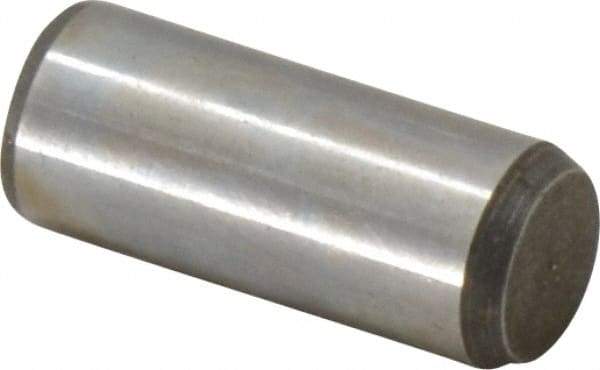 Made in USA - 5/16" Diam x 3/4" Pin Length 416 Stainless Steel Precision Dowel Pin - Passivated Finish, C 36-42 Hardness, 2 Beveled End - Exact Tool & Supply
