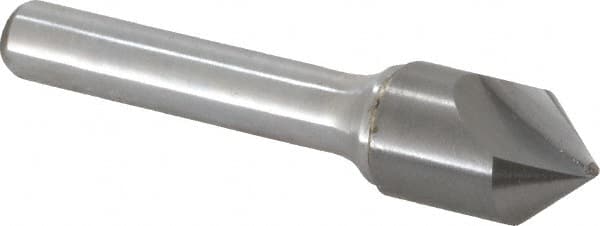 Keo - 1-3/4" Head Diam, 3/4" Shank Diam, 1 Flute 100° High Speed Steel Countersink - Exact Tool & Supply