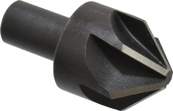 Keo - 1-1/2" Head Diam, 3/4" Shank Diam, 6 Flute 90° High Speed Steel Countersink - Exact Tool & Supply