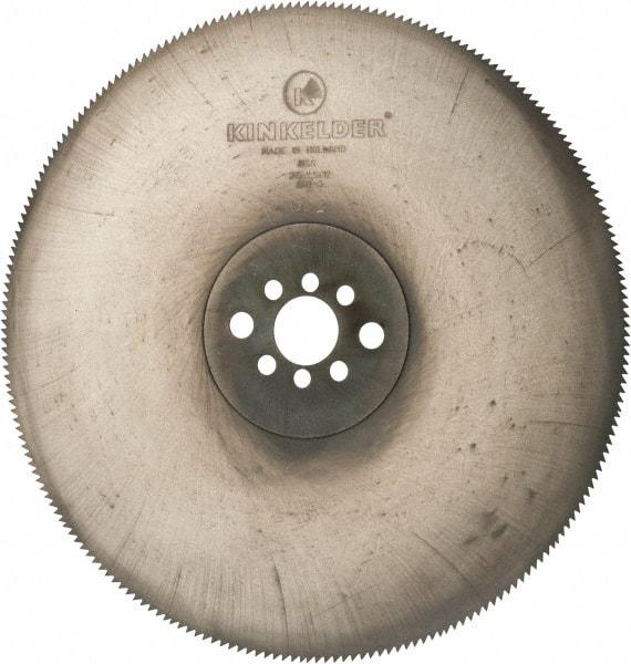 Kinkelder Saw - 315mm Blade Diam, 160 Teeth, High Speed Steel Cold Saw Blade - 32mm Arbor Hole Diam, 2.5mm Blade Thickness - Exact Tool & Supply