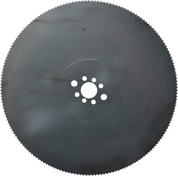 Kinkelder Saw - 350mm Blade Diam, 180 Teeth, High Speed Steel Cold Saw Blade - 32mm Arbor Hole Diam, 2.5mm Blade Thickness - Exact Tool & Supply