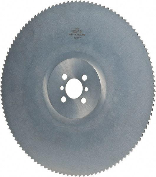 Kinkelder Saw - 350mm Blade Diam, 120 Teeth, High Speed Steel Cold Saw Blade - 40mm Arbor Hole Diam, 2.5mm Blade Thickness - Exact Tool & Supply