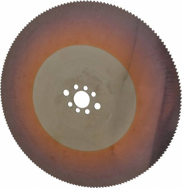 Kinkelder Saw - 350mm Blade Diam, 180 Teeth, High Speed Steel Cold Saw Blade - 32mm Arbor Hole Diam, 2.5mm Blade Thickness - Exact Tool & Supply