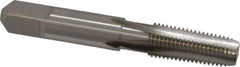 Hertel - 1/16-27 NPT Thread, 4 Flute Standard Pipe Tap - 2-1/8" OAL, Bright Finish, High Speed Steel - Exact Tool & Supply