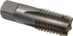 Hertel - 3/4-14 NPTF, 5 Flutes, Bright Finish, High Speed Steel, Interrupted Thread Pipe Tap - Exact Tool & Supply