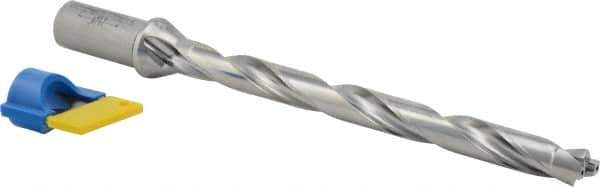 Iscar - 3/4" to 0.783" Diam, 12xD, 8.98" Max Depth, 1" Shank Diam, 12.36" OAL, Replaceable-Tip Drill - FCP, ICK, ICK-2M, ICM, ICN, ICP, iCP-2M Insert, 19 Seat Size, 88278999 Toolholder, Series SumoCham - Exact Tool & Supply