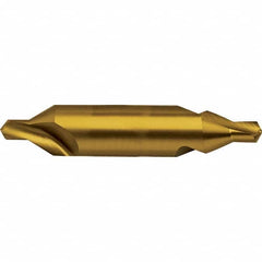 Guhring - Metric Plain Cut 60° Incl Angle High Speed Steel Combo Drill & Countersink - Exact Tool & Supply