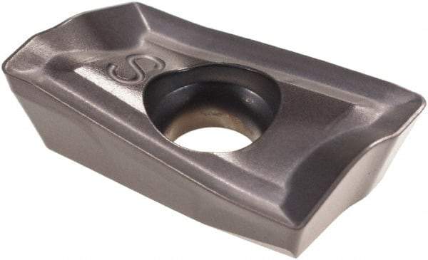 Kyocera - BDMT170408 JS Grade PR1225 Carbide Milling Insert - Megacoat Finish, 4.9mm Thick, 0.8mm Corner Radius - Exact Tool & Supply