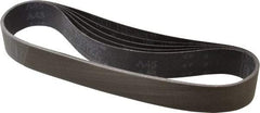 Metabo - 1-1/2" Wide x 30" OAL, 400 Grit, Aluminum Oxide Abrasive Belt - Aluminum Oxide, Coated - Exact Tool & Supply