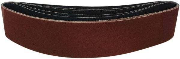 Tru-Maxx - 6" Wide x 89" OAL, 60 Grit, Aluminum Oxide Abrasive Belt - Aluminum Oxide, Coarse, Coated, X Weighted Cloth Backing, Dry - Exact Tool & Supply