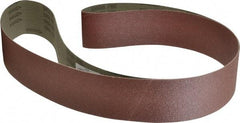 Tru-Maxx - 3" Wide x 79" OAL, 80 Grit, Aluminum Oxide Abrasive Belt - Aluminum Oxide, Medium, Coated, X Weighted Cloth Backing, Dry - Exact Tool & Supply
