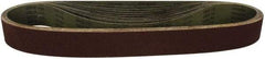 Tru-Maxx - 3" Wide x 60" OAL, 120 Grit, Aluminum Oxide Abrasive Belt - Aluminum Oxide, Fine, Coated, X Weighted Cloth Backing, Dry - Exact Tool & Supply