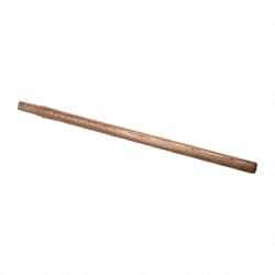 Made in USA - 36" Long Replacement Handle for Sledge Hammers - 1-1/2" Eye Length x 1-1/4" Eye Width, Hickory, Material Grade Type B - Exact Tool & Supply
