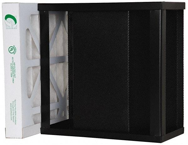 Extract-All - 8 Inch Thick x 12 Inch Wide, Activated Carbon Plus Synthetic Air Filter - Exact Tool & Supply