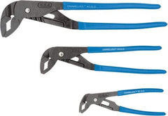 Channellock - 3 Piece Tongue & Groove Plier Set - Comes in Display Card - Exact Tool & Supply