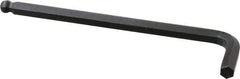 Eklind - 3/8" Hex, Long Arm, Ball End Hex Key - 6-3/4" OAL, Steel, Inch System of Measurement - Exact Tool & Supply