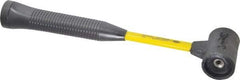 NUPLA - 1 Lb Head 1-1/2" Face Composite Nonmarring Hammer without Faces - Fiberglass Handle - Exact Tool & Supply