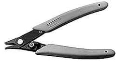 Xuron - 5" OAL, 0.05" Capacity, Flush Cutter Pliers - Lead Retainer Head - Exact Tool & Supply