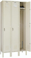 Lyon - 3 Door, 1 Tier, Locker - Exact Tool & Supply