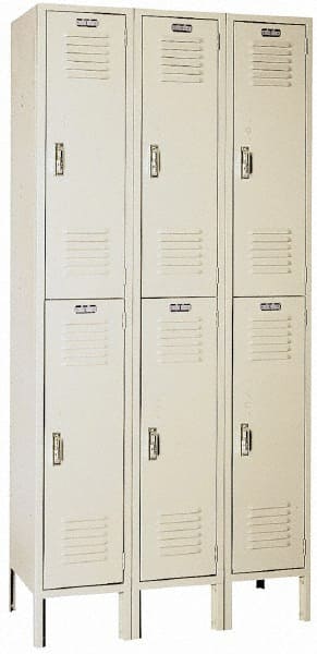 Lyon - 6 Door, 2 Tier, Locker - Exact Tool & Supply
