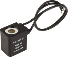 ARO/Ingersoll-Rand - 120 VAC Solenoid Coil with Leads - Use with Alpha, K, H & Maxair Series Solenoid Valves - Exact Tool & Supply