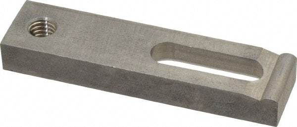 Gibraltar - 11/32" Stud, Stainless Steel, Strap Clamp - 7/8" Travel, 3" OAL x 3/4" Wide x 3/8" High, Radius Nose - Exact Tool & Supply
