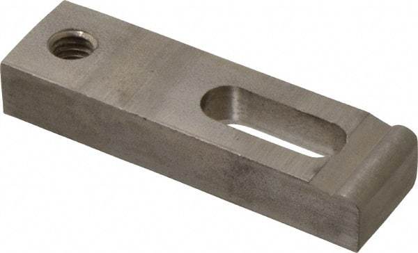 Gibraltar - 13/32" Stud, Stainless Steel, Strap Clamp - 3/4" Travel, 3" OAL x 7/8" Wide x 1/2" High, Radius Nose - Exact Tool & Supply