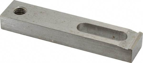 Gibraltar - 13/32" Stud, Stainless Steel, Strap Clamp - 1-1/8" Travel, 4" OAL x 7/8" Wide x 1/2" High, Radius Nose - Exact Tool & Supply