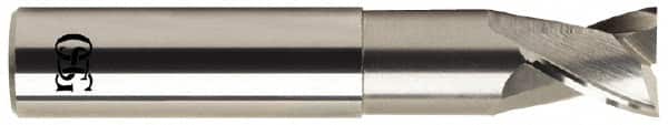OSG - 1", 1" LOC, 1" Shank Diam, 5" OAL, 2 Flute, Solid Carbide Square End Mill - Exact Tool & Supply