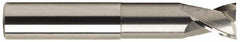 OSG - 1" Diam 2 Flute Solid Carbide 0.06" Corner Radius End Mill - Exact Tool & Supply