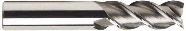 OSG - 1" Diam 3 Flute Solid Carbide 0.09" Corner Radius End Mill - Exact Tool & Supply