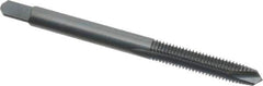 Kennametal - #10-32 UNF, 2 Flute, Oxide Finish, High Speed Steel Spiral Point Tap - Plug Chamfer, Right Hand Thread, 2.38" OAL, 7/8" Thread Length, 0.194" Shank Diam, 3B Class of Fit - Exact Tool & Supply