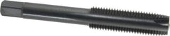 Kennametal - 7/16-20 UNF, 3 Flute, Oxide Finish, High Speed Steel Spiral Point Tap - Plug Chamfer, Right Hand Thread, 3.16" OAL, 1-7/16" Thread Length, 0.323" Shank Diam - Exact Tool & Supply