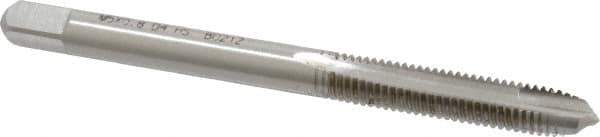 Kennametal - M5x0.80 Metric Coarse, 2 Flute, Bright Finish, High Speed Steel Spiral Point Tap - Plug Chamfer, Right Hand Thread, 2.38" OAL, 7/8" Thread Length, 0.194" Shank Diam, 6H Class of Fit, Series 5351 - Exact Tool & Supply