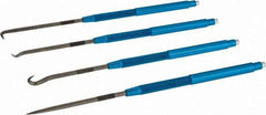 Moody Tools - 4 Piece Hook & Probe Set - Steel - Exact Tool & Supply
