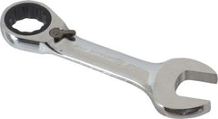 Blackhawk by Proto - 19mm 12 Point Combination Wrench - 15° Head Angle, 5-1/2" OAL, Steel, Chrome Finish - Exact Tool & Supply